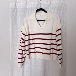 Striped Rugby Sweater